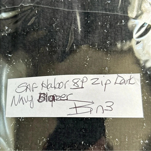 Women’s 8 Petite Zip Front Blazer Metallic Pockets‎ Lined Career Corpcore - Picture 13 of 13